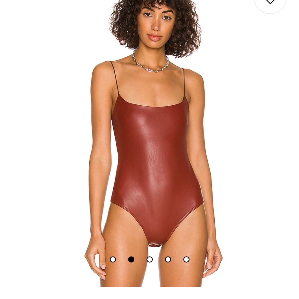 ALIX NYC Hirst Bodysuit in Paprika